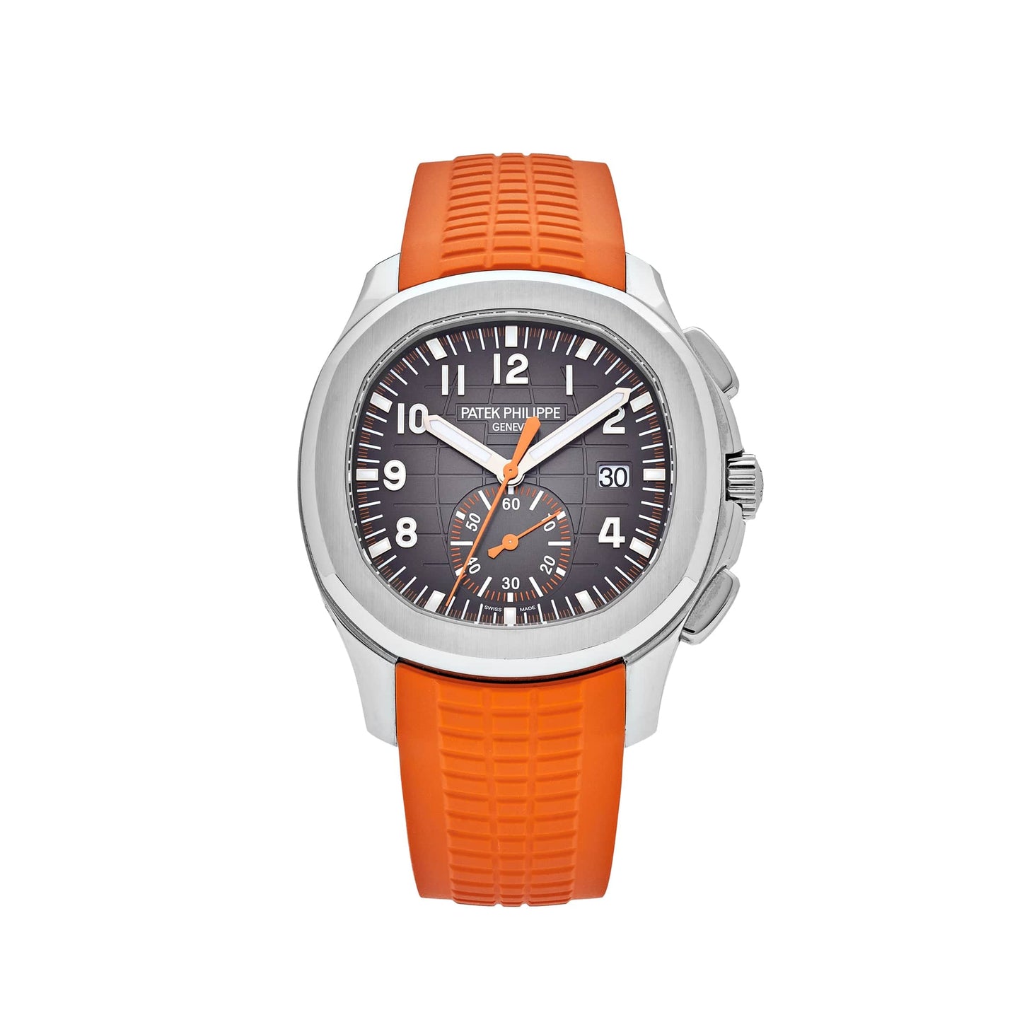 Patek Philippe Aquanaut 5968A Orange/Black Strap Full Set Unworn (2025)