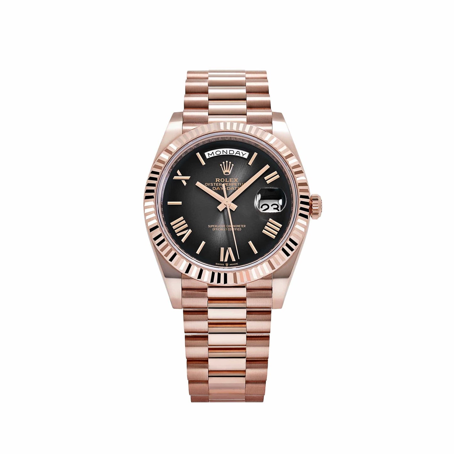 Rolex Day-Date 40 Ombre Dial Rose Gold 228235 Full Set (2025)