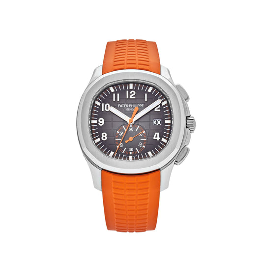 Patek Philippe Aquanaut 5968A Orange/Black Strap Full Set Unworn (2025)